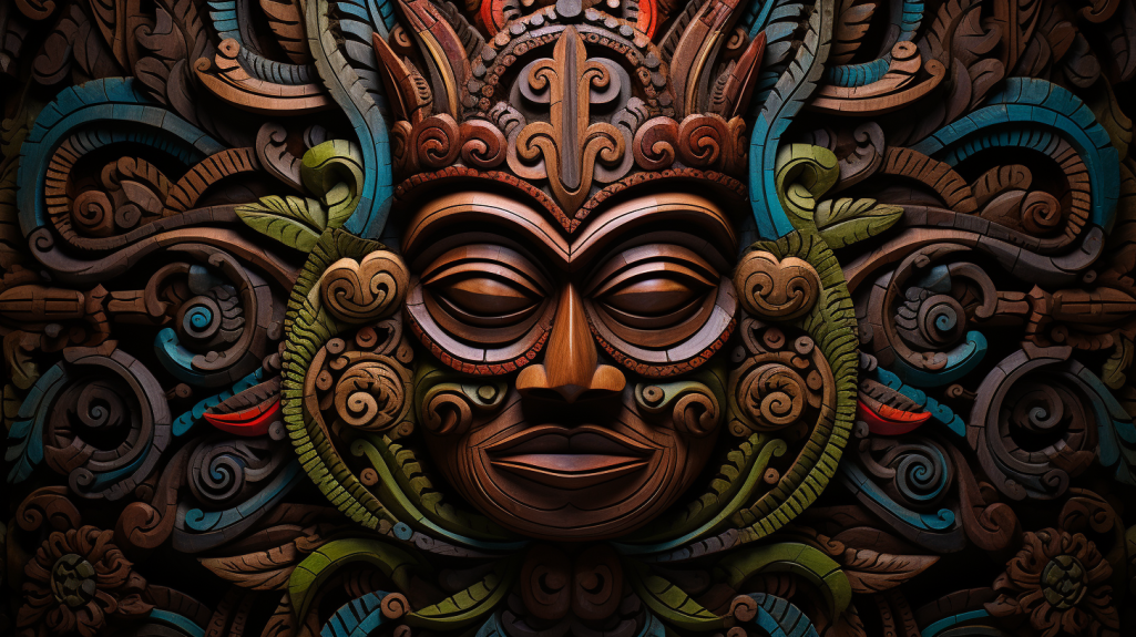 Wooden Mask Carving